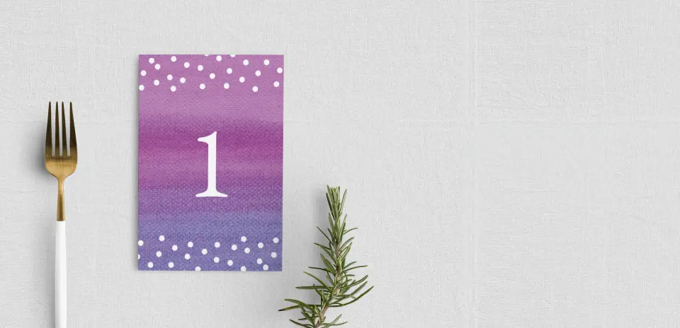 Table Number