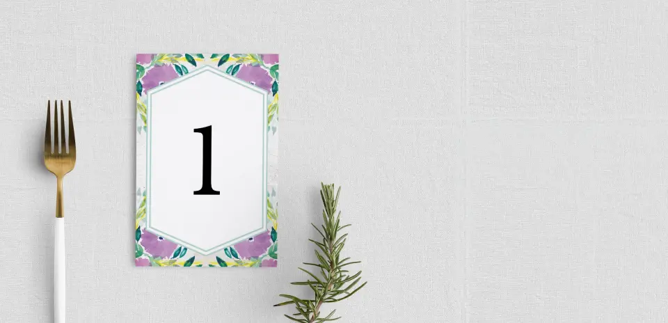 Table Number