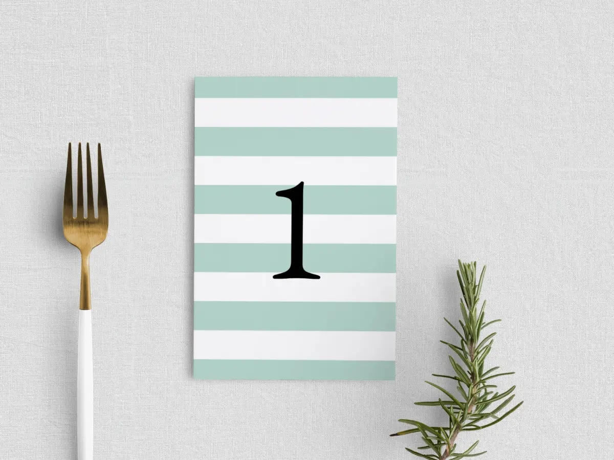 Table Number