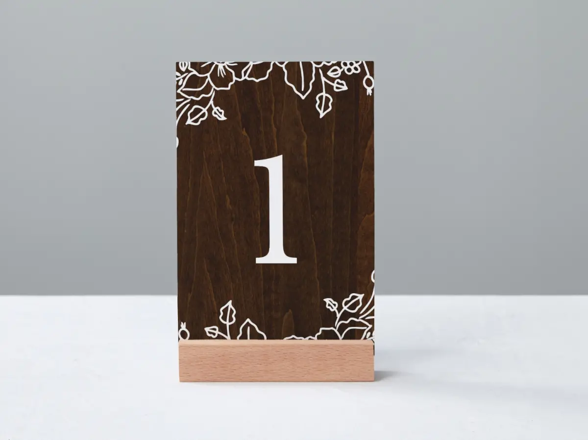 Table Number Into