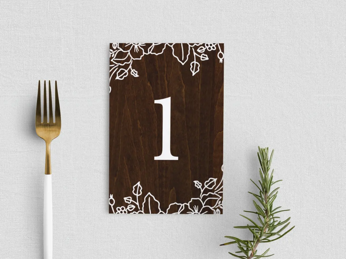 Table Number