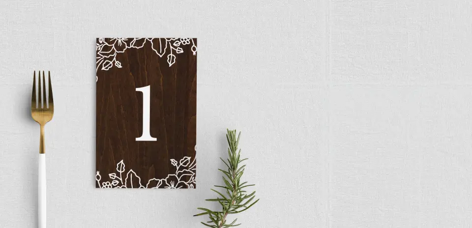 Table Number