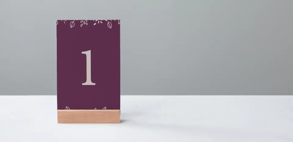 Table Number Into