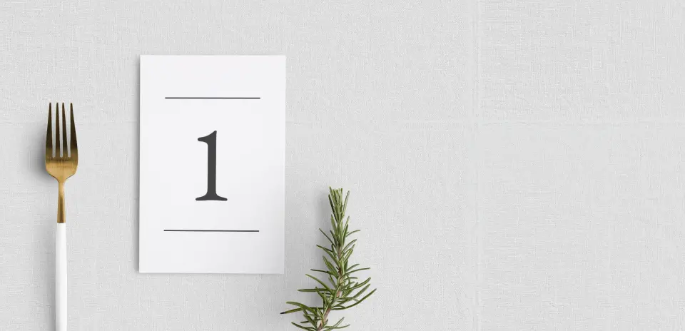Table Number