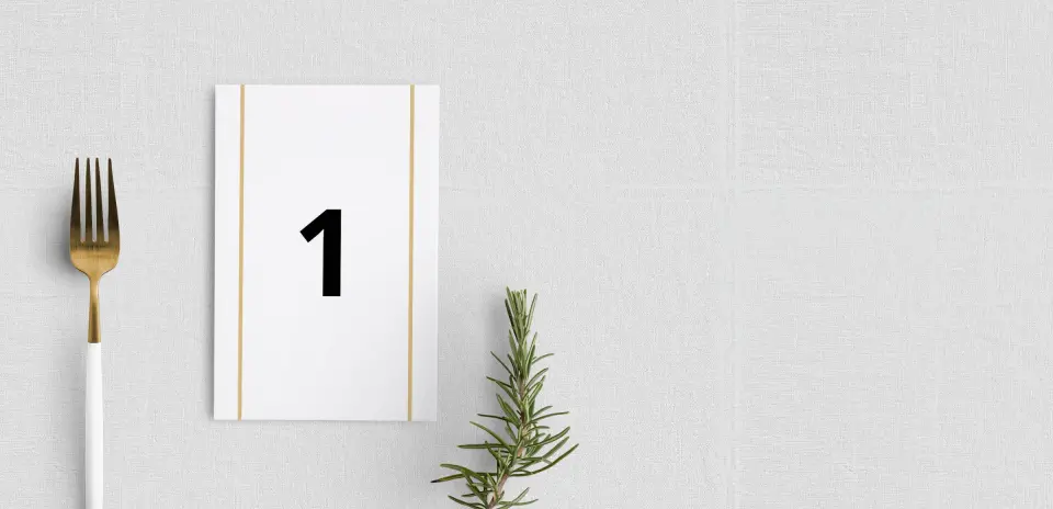 Table Number