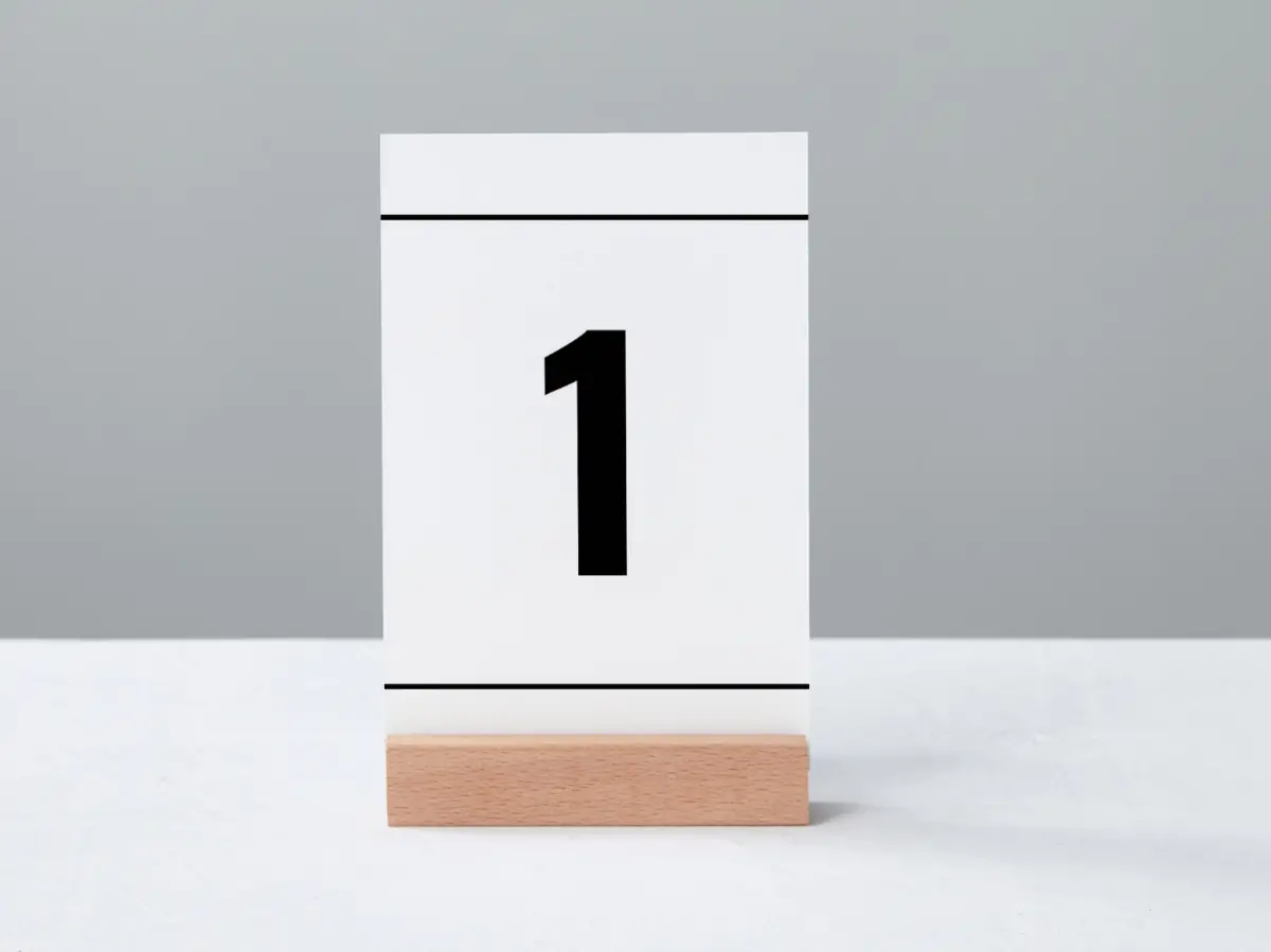 Table Number Into