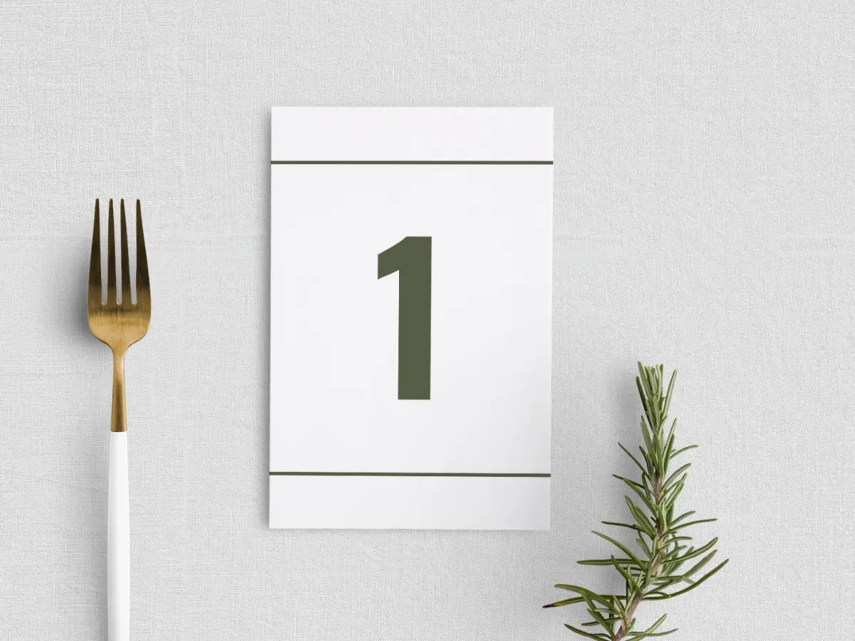 Table Number