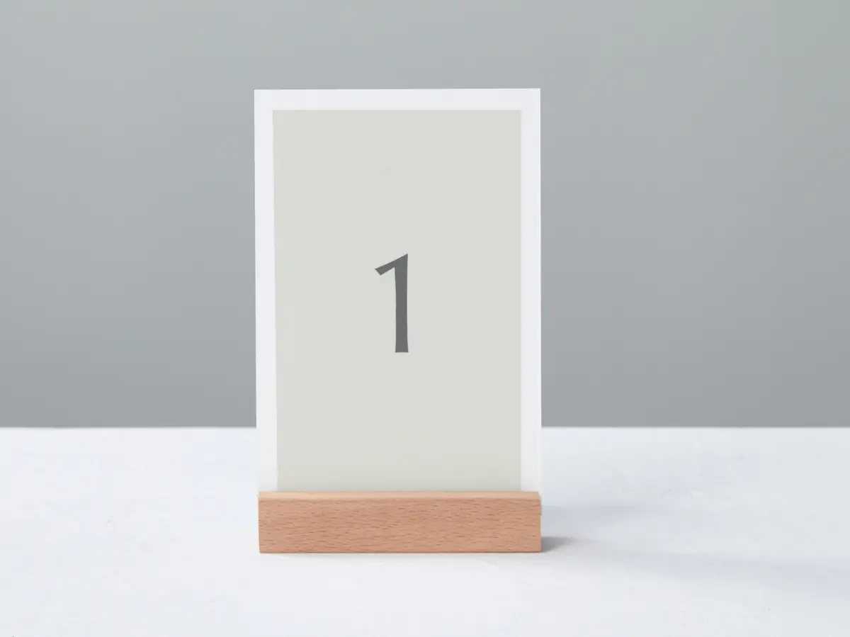Table Number Into