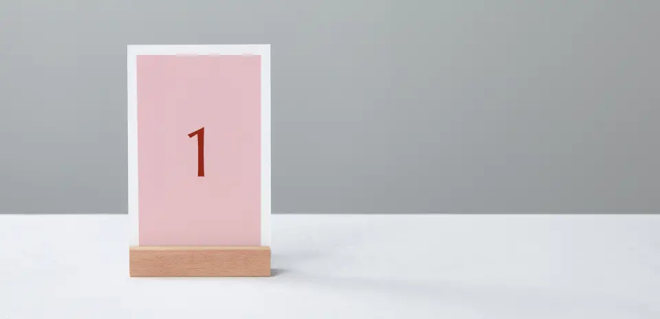 Table Number Into