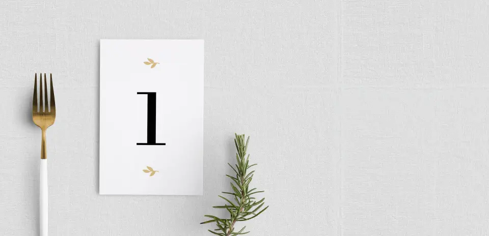 Table Number