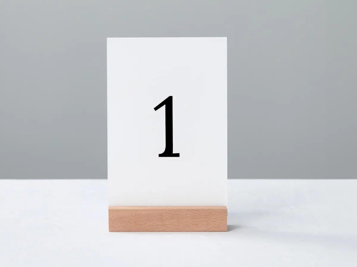Table Number Into