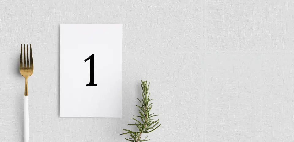 Table Number