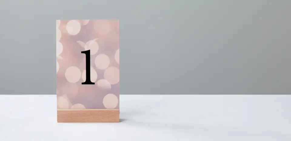 Table Number Into