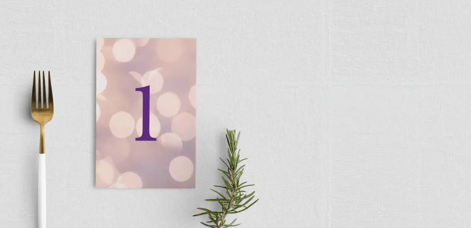 Table Number