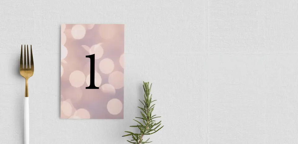 Table Number