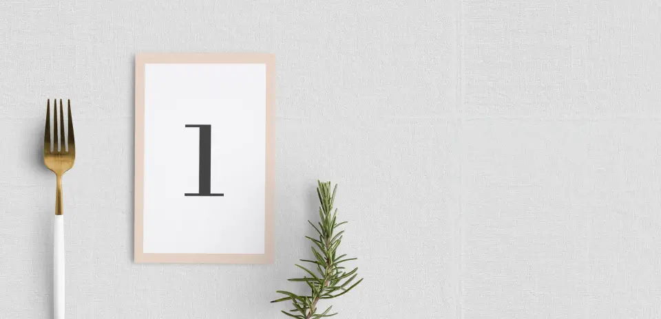 Table Number