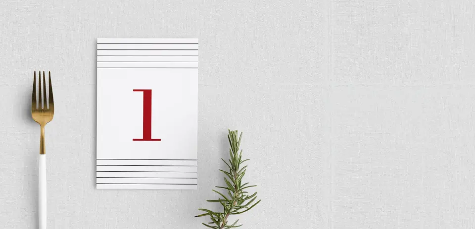 Table Number