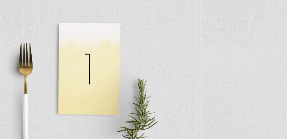 Table Number