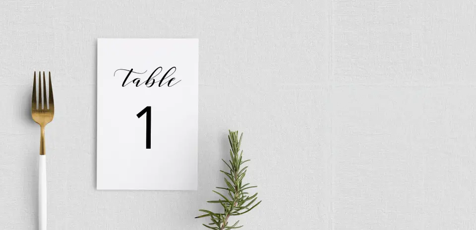 Table Number