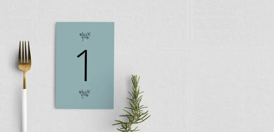 Table Number
