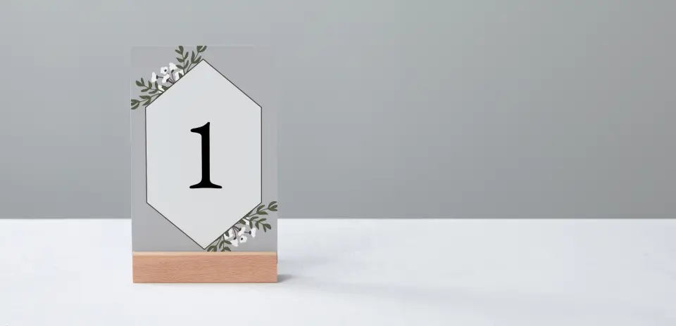 Table Number Into