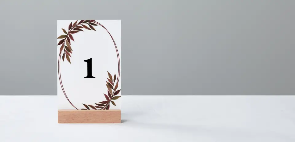 Table Number Into
