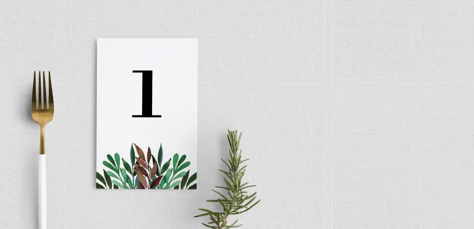 Table Number