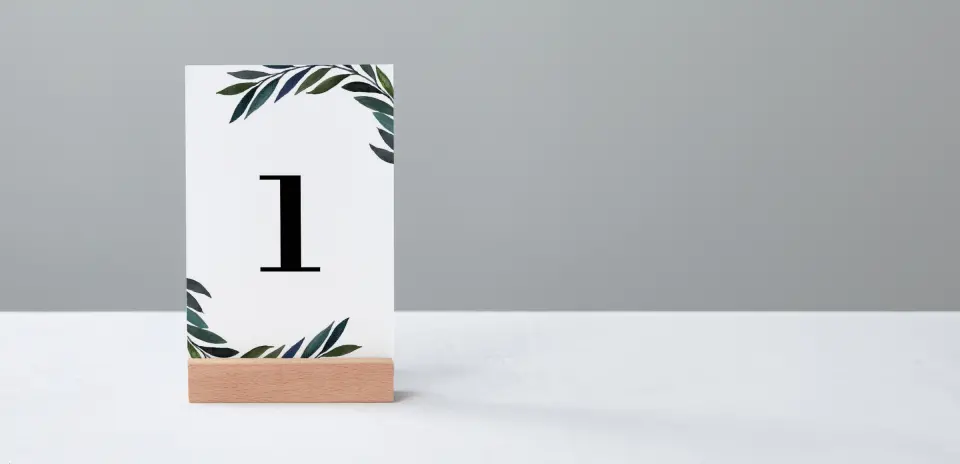 Table Number Into