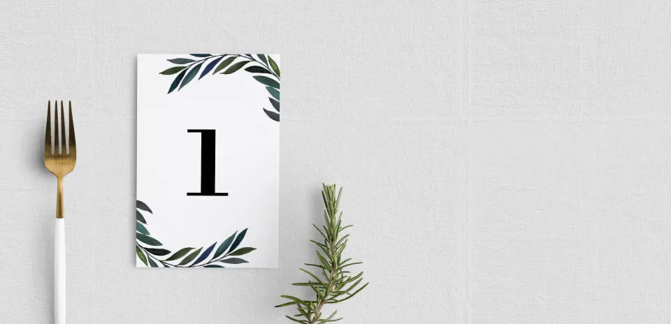 Table Number