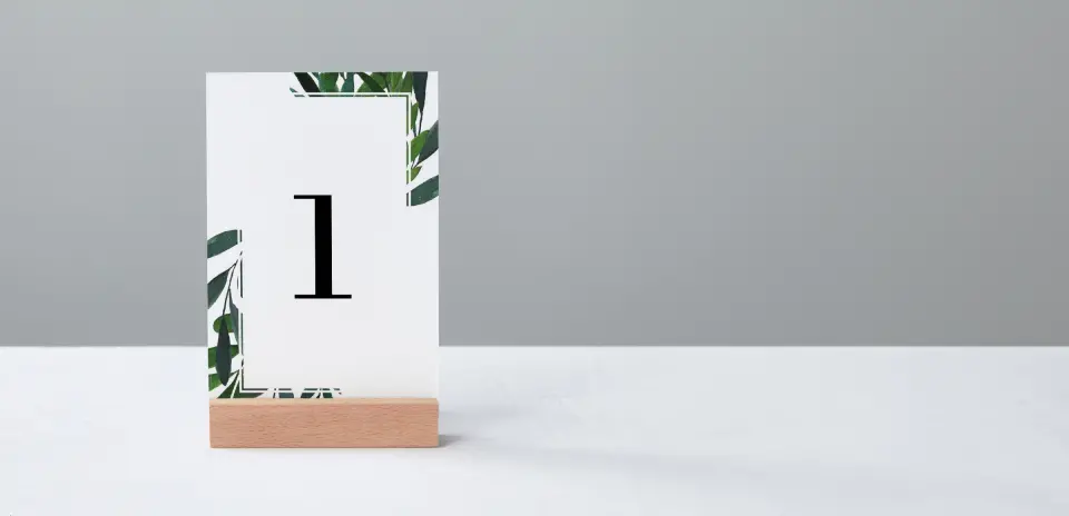 Table Number Into