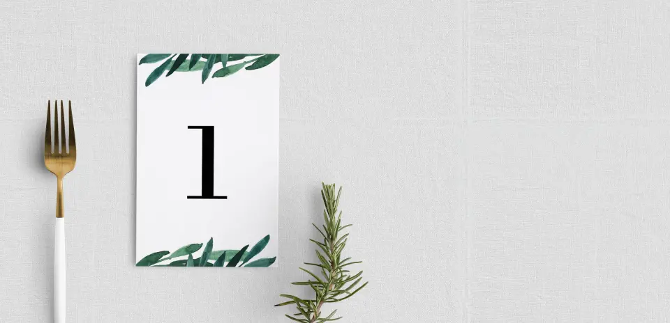 Table Number