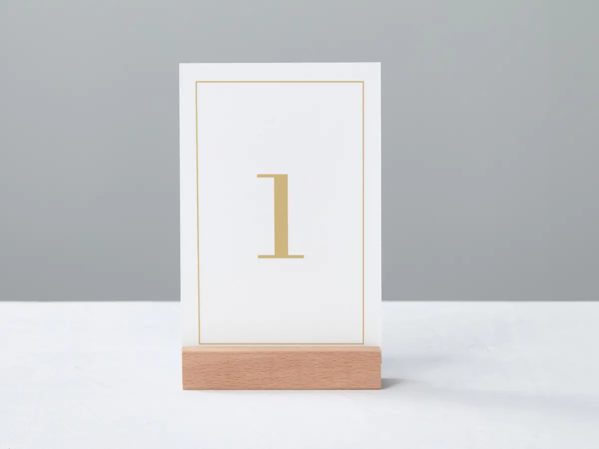 Table Number Into