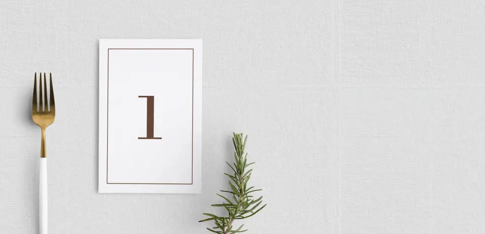 Table Number