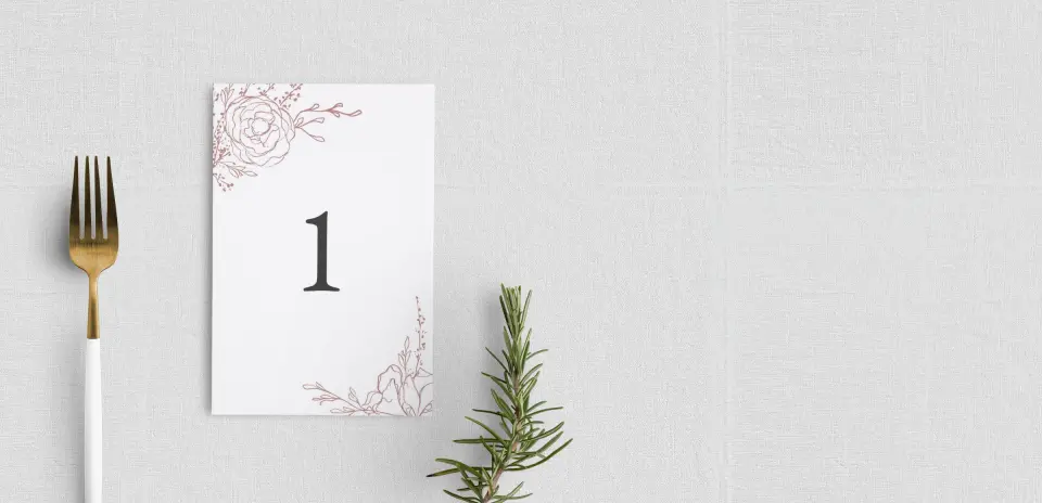Table Number