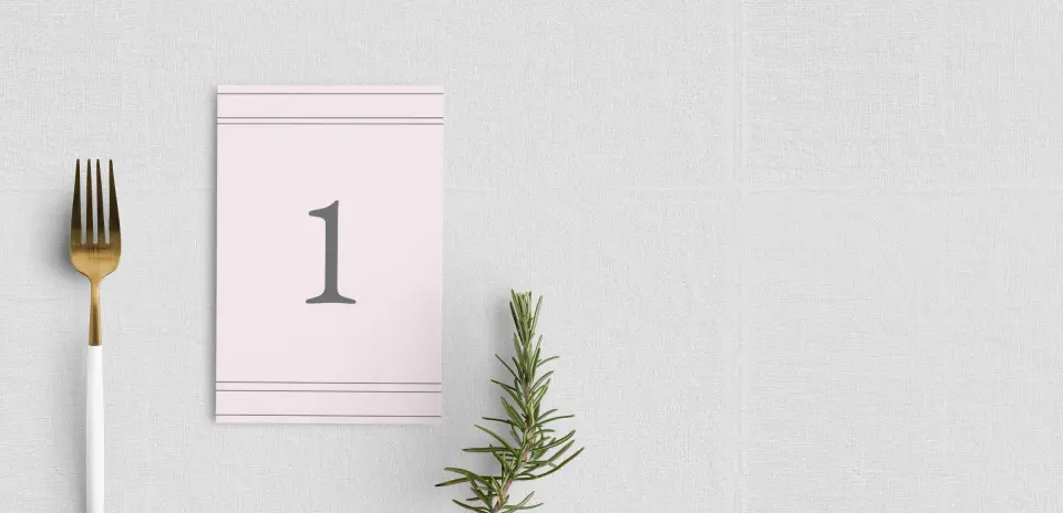 Table Number