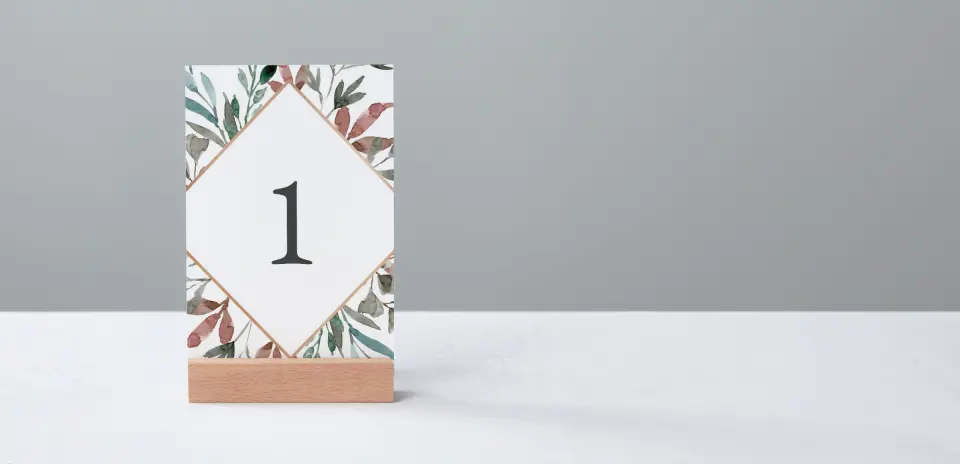 Table Number Into