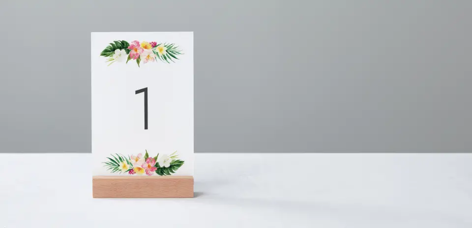 Table Number Into