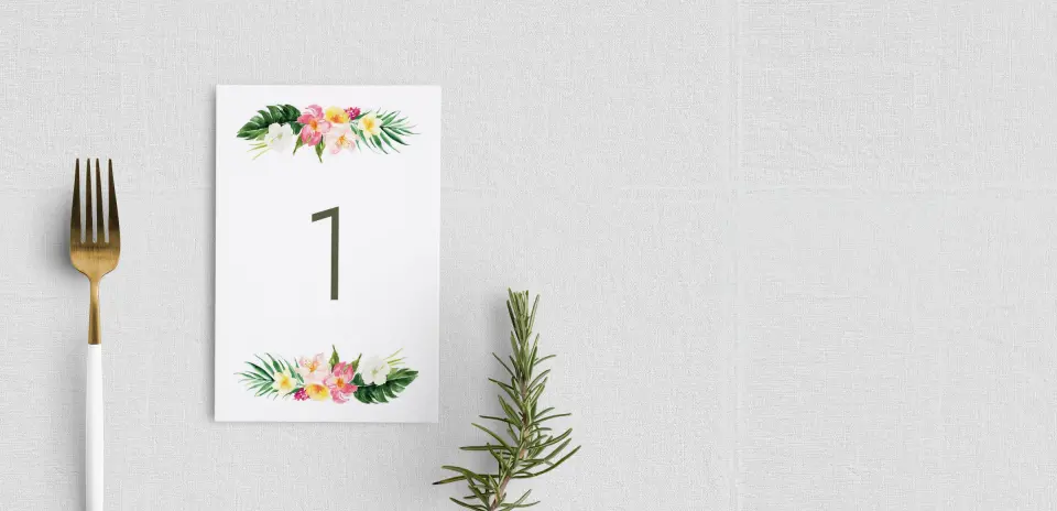 Table Number