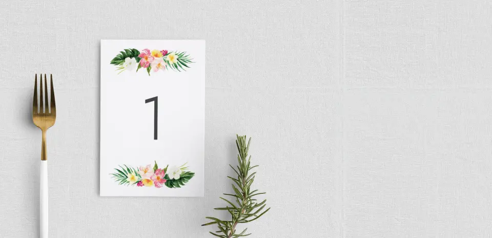 Table Number