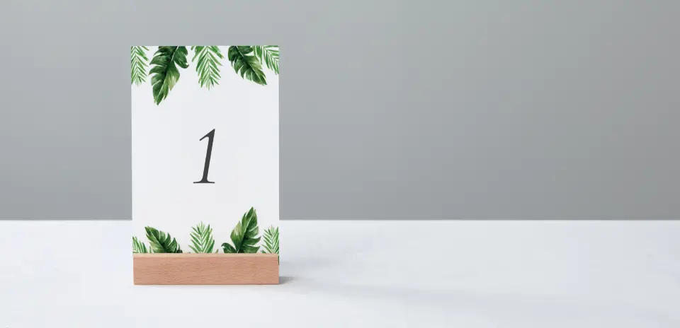 Table Number Into