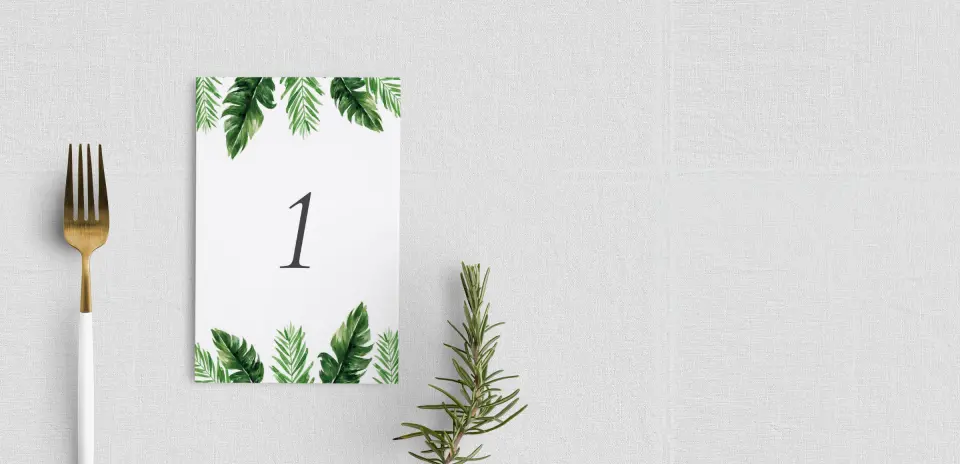 Table Number