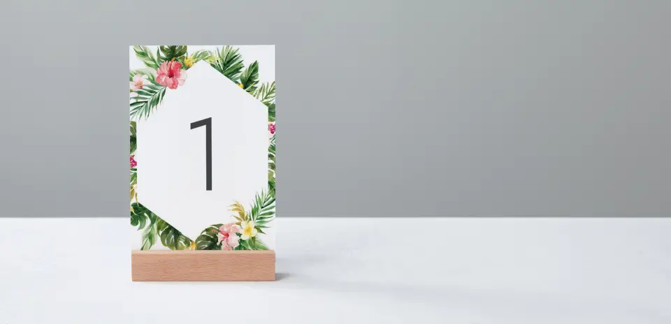 Table Number Into
