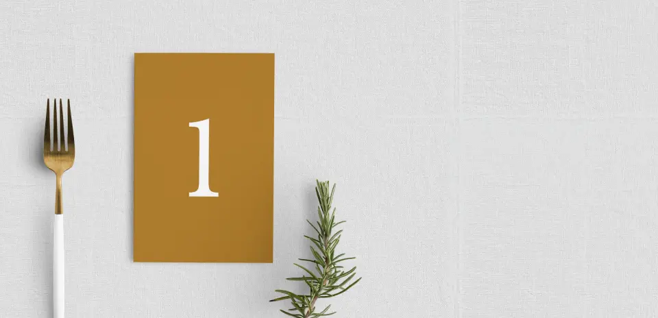 Table Number