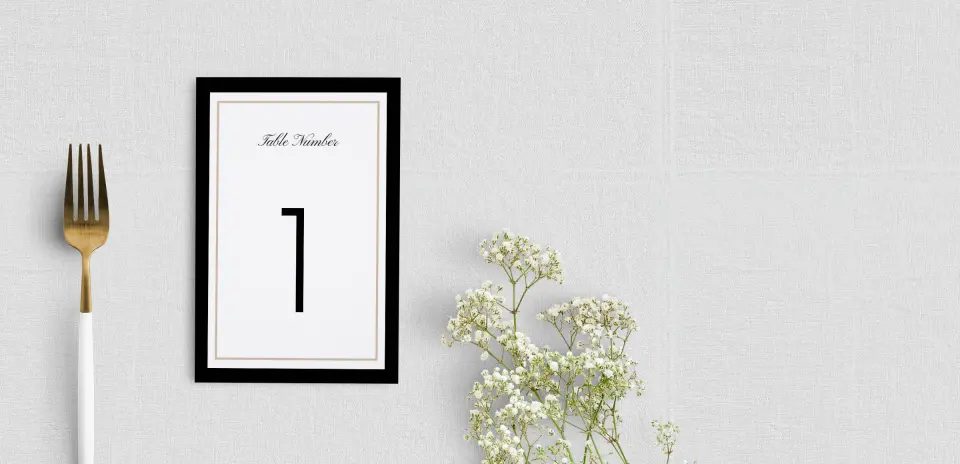 Table Number