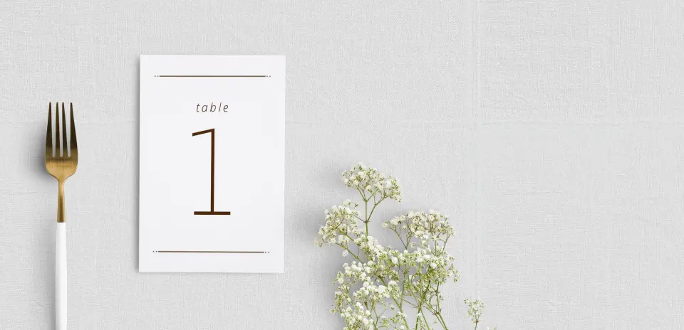 Table Number