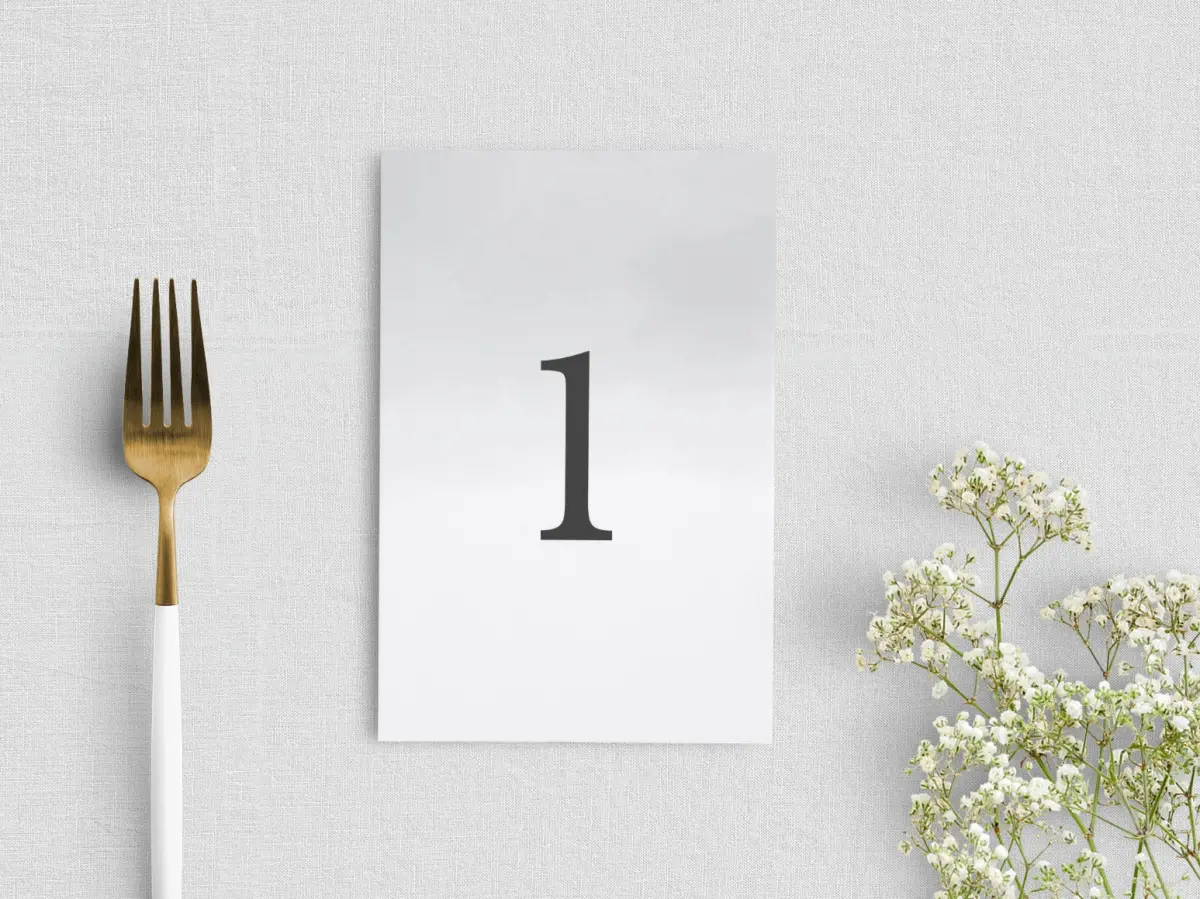 Table Number