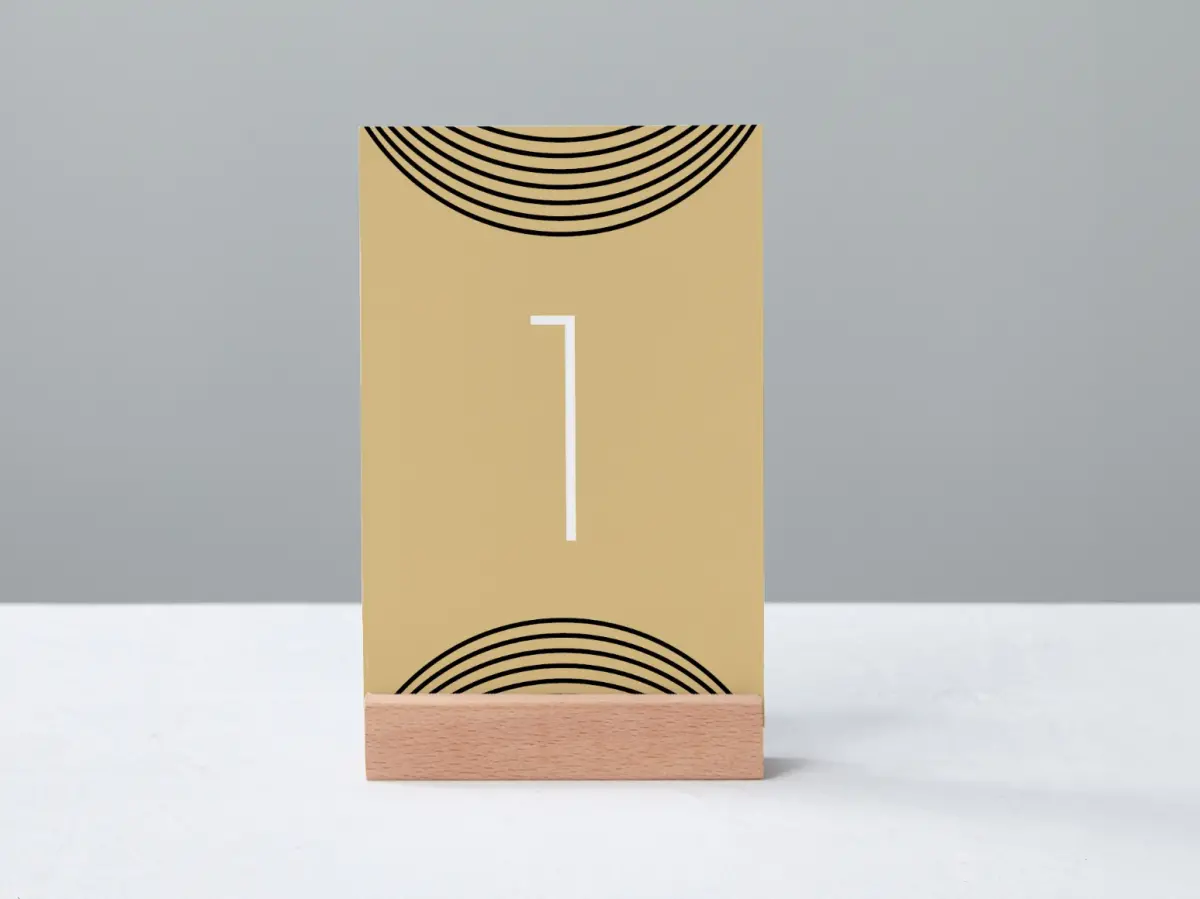 Table Number Into