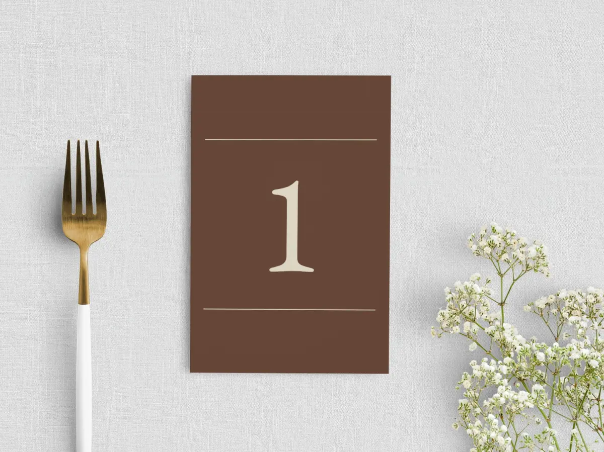 Table Number