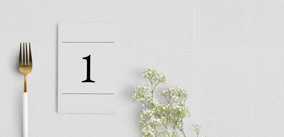 Table Number