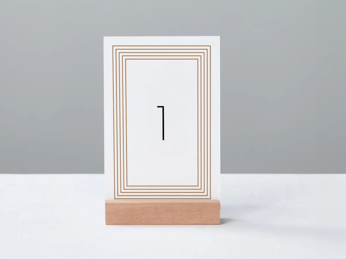 Table Number Into